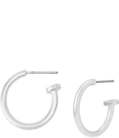Robert Lee Morris Soho Minimal Huggie Hoop Earrings