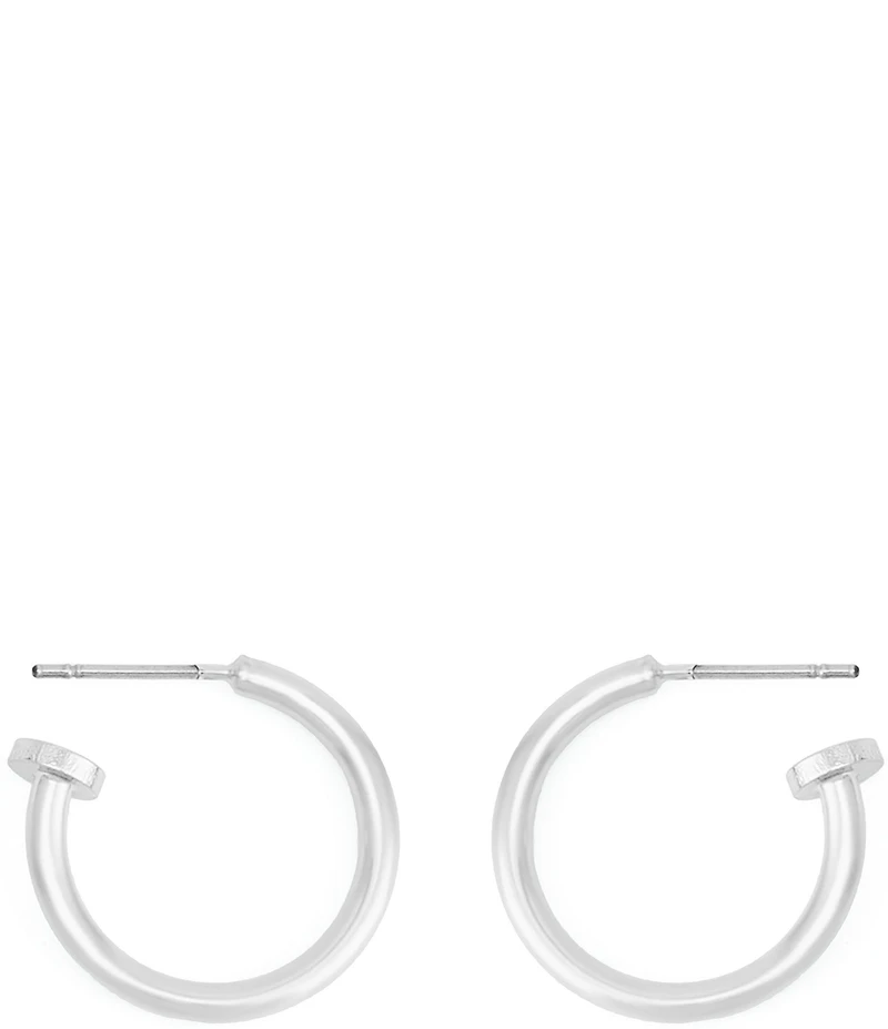 Robert Lee Morris Soho Minimal Huggie Hoop Earrings