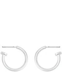 Robert Lee Morris Soho Minimal Huggie Hoop Earrings