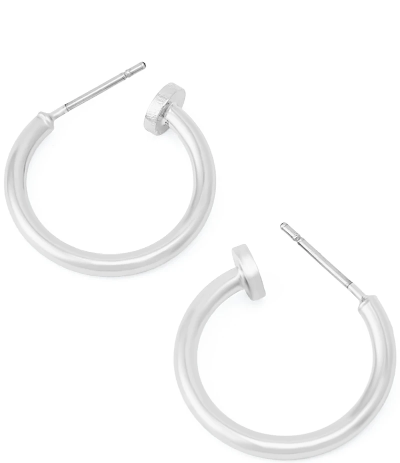 Robert Lee Morris Soho Minimal Huggie Hoop Earrings