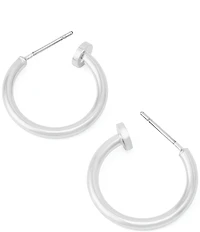 Robert Lee Morris Soho Minimal Huggie Hoop Earrings
