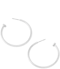 Robert Lee Morris Soho Minimal Medium Hoop Earrings