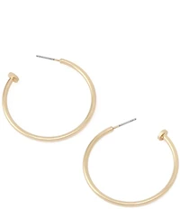 Robert Lee Morris Soho Minimal Medium Hoop Earrings