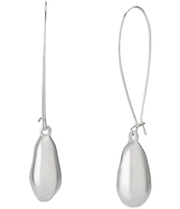 Robert Lee Morris Soho Molten Bead Dangle Drop Earrings