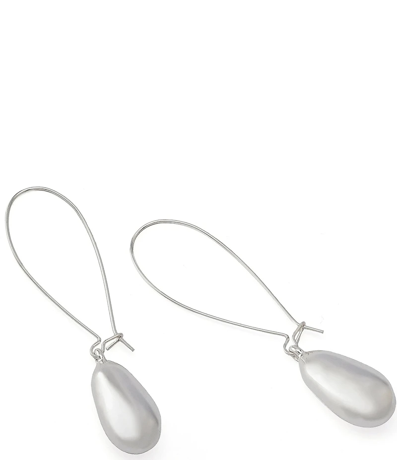 Robert Lee Morris Soho Molten Bead Dangle Drop Earrings