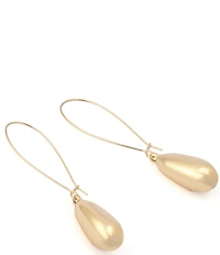 Robert Lee Morris Soho Molten Bead Dangle Drop Earrings