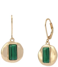 Robert Lee Morris Soho Molten Disc Drop Earrings