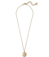 Robert Lee Morris Soho Molten Disc Short Pendant Necklace