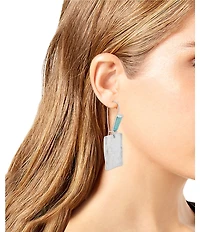 Robert Lee Morris Soho Mosaic Square Drop Earrings
