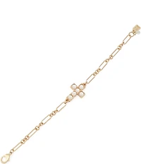 Robert Lee Morris Soho Mother of Pearl Cross Line Bracelet