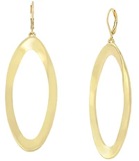 Robert Lee Morris Soho Oval Link Orbital Drop Earrings