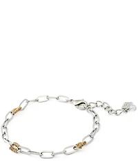 Robert Lee Morris Soho Paper Clip Chain Link Line Bracelet