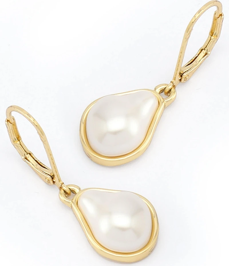 Robert Lee Morris Soho Pearl Drop Earrings