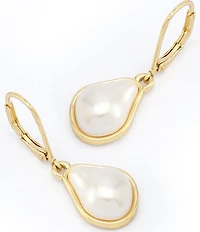 Robert Lee Morris Soho Pearl Drop Earrings