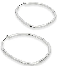 Robert Lee Morris Soho Sculpted Hoop Earrings
