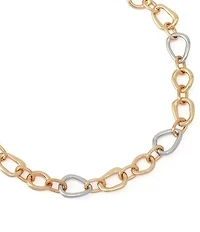 Robert Lee Morris Soho Sculpted Link Collar Necklace