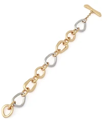 Robert Lee Morris Soho Sculpted Link Line Bracelet