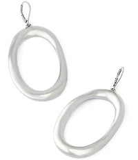 Robert Lee Morris Soho Sculpted Oval Drop Earrings