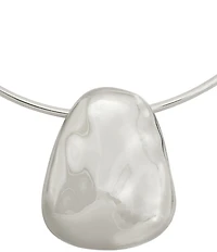Robert Lee Morris Soho Sculpted Pendant Wire Statement Necklace