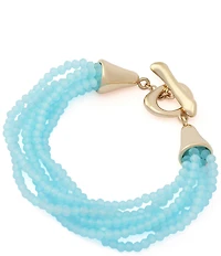 Robert Lee Morris Soho Seed Bead Layered Line Bracelet