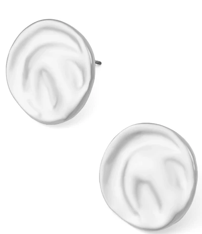 Robert Lee Morris Soho Textured Disc Stud Earrings