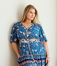 Robert Lee Morris Soho Thick Oval Hoop Earrings