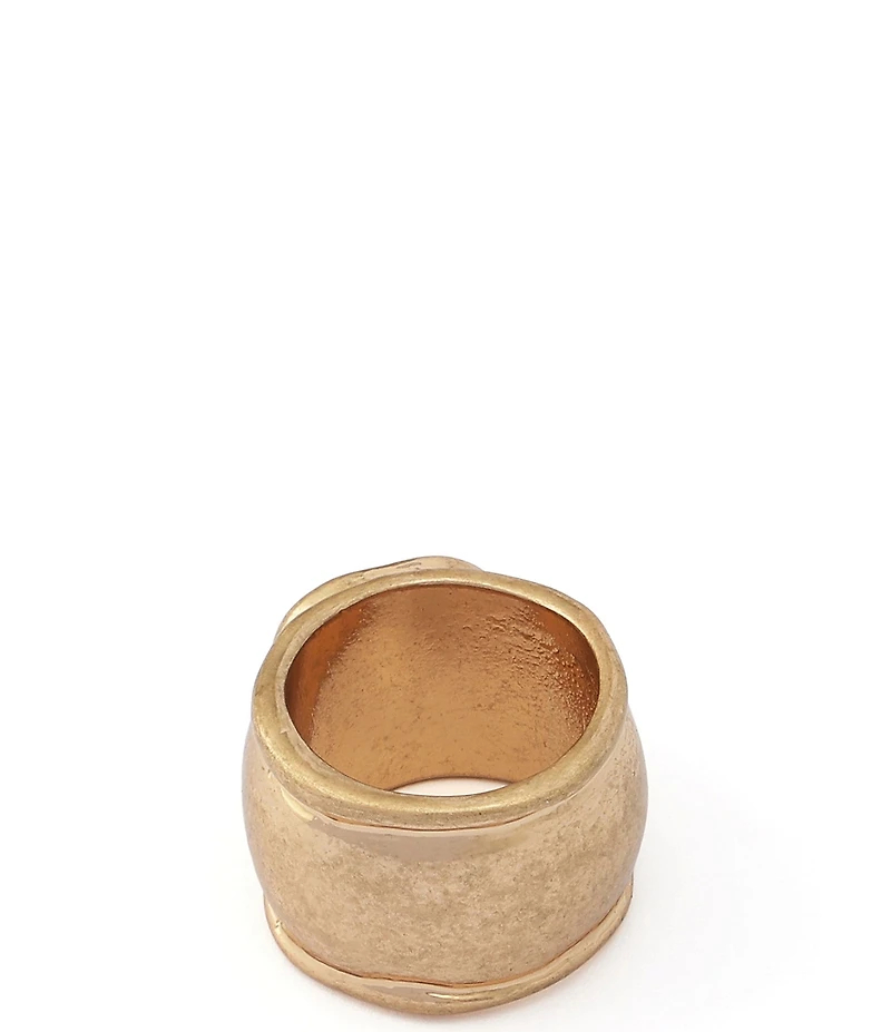 Robert Lee Morris Soho Turquoise Stone Band Ring