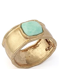 Robert Lee Morris Soho Turquoise Stone Bangle Bracelet