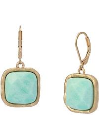 Robert Lee Morris Soho Turquoise Stone Drop Earrings