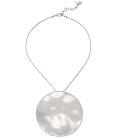 Robert Lee Morris Soho Vintage Medallion Short Chunky Statement Pendant Necklace