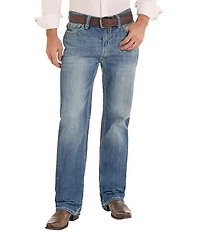 Rock & Roll Denim Double Barrel Relaxed Straight-Fit Jeans