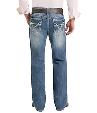 Rock & Roll Denim Double Barrel Relaxed Straight-Fit Jeans