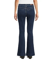 Rock & Roll Denim High Rise Wide Leg Full Length Jeans