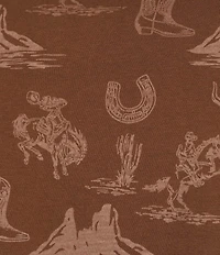 Rock & Roll Denim Knit Stretch Cotton Blend Scoop Neck Sleeveless Fringe Tank Top