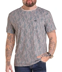 Rock & Roll Denim Koe Wetzel x Rock & Roll Camouflage Printed T-Shirt