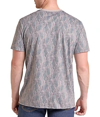 Rock & Roll Denim Koe Wetzel x Rock & Roll Camouflage Printed T-Shirt