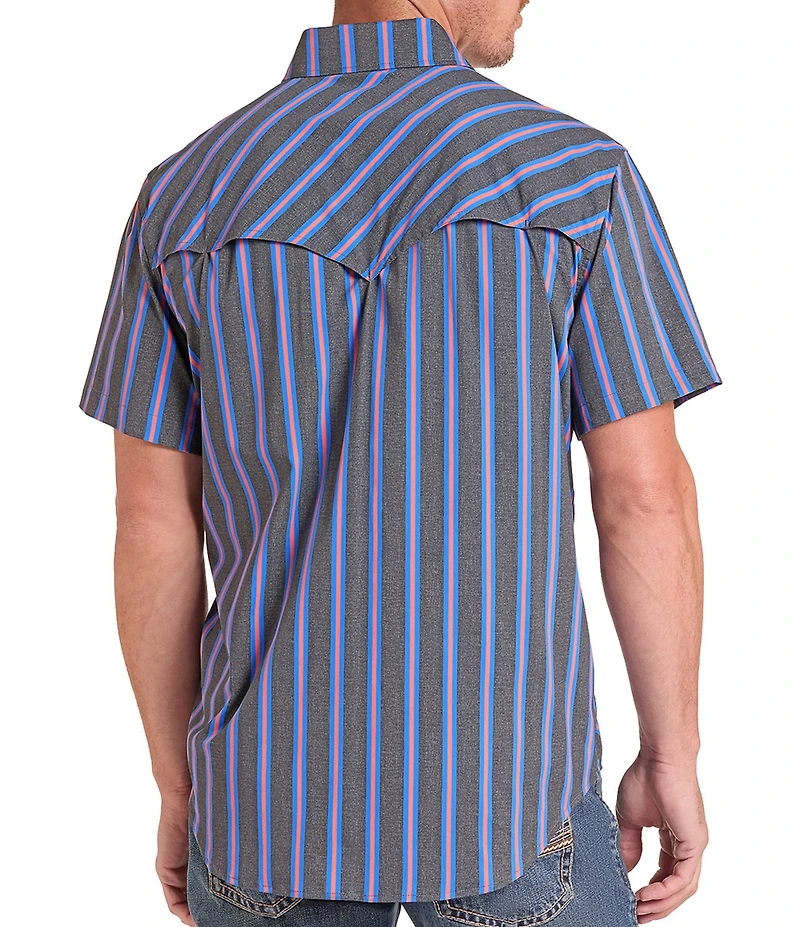Rock & Roll Denim Koe Wetzel x Rock & Roll TEK Western Stripe Woven Shirt
