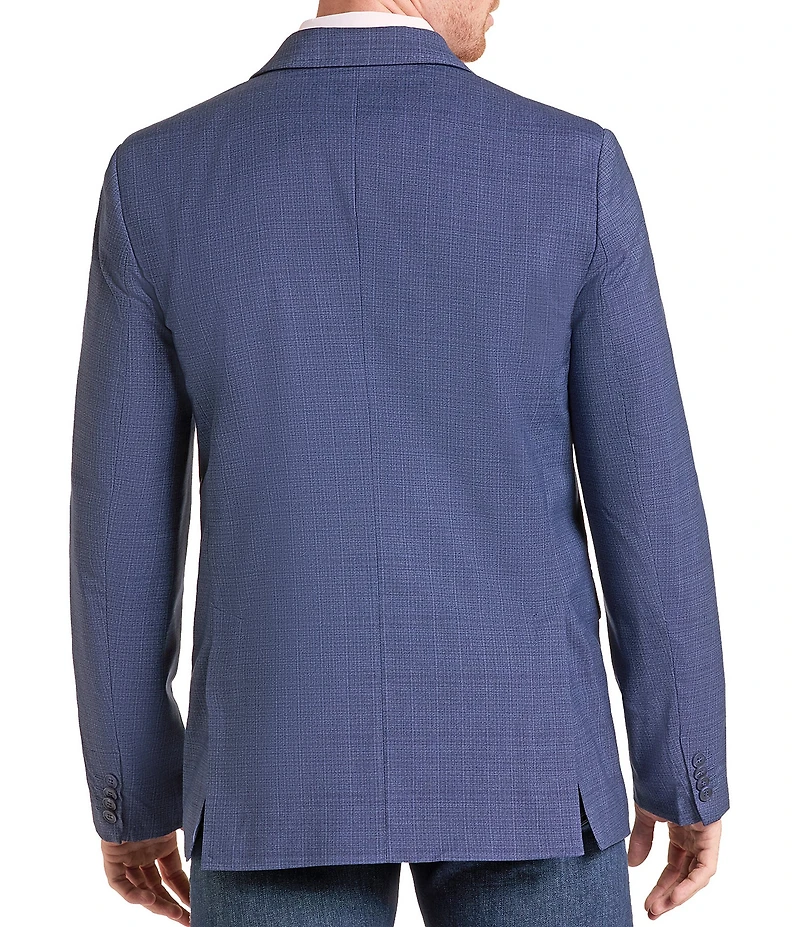 Rock & Roll Denim Plaid Woven Blazer