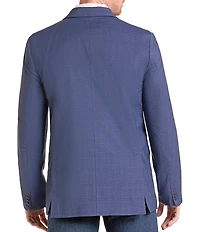Rock & Roll Denim Plaid Woven Blazer
