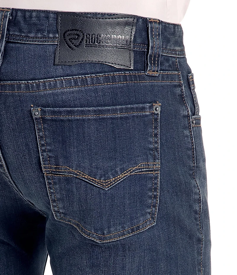 Rock & Roll Denim Revolver Straight Leg Jeans