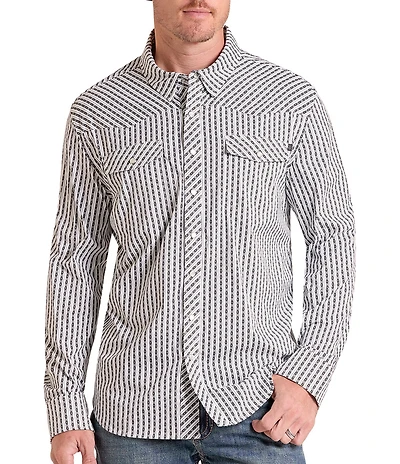 Rock & Roll Denim TEK Core Striped Woven Shirt