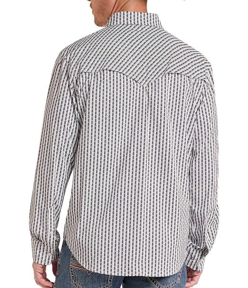 Rock & Roll Denim TEK Core Striped Woven Shirt