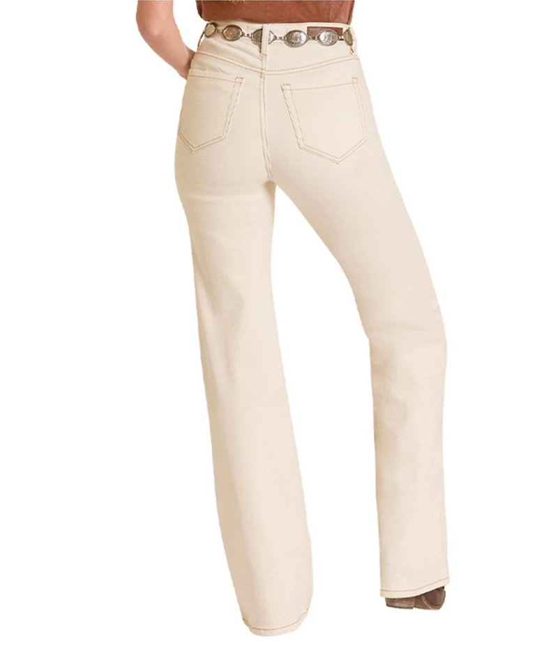Rock & Roll Denim Wide Leg Full Length Jeans