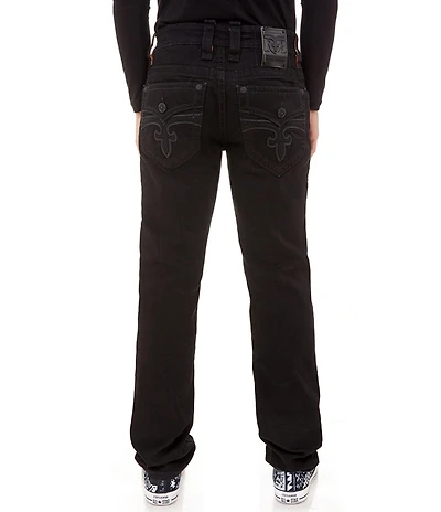 Rock Revival Arthur 32#double; Inseam Straight Leg Jeans