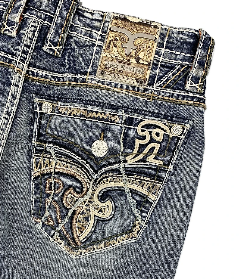 Rock Revival 32#double; Bootcut Hart Straight Leg Jeans