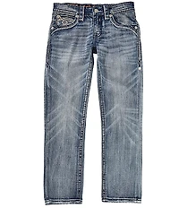 Rock Revival Richie 32#double; Inseam Straight Leg Jeans