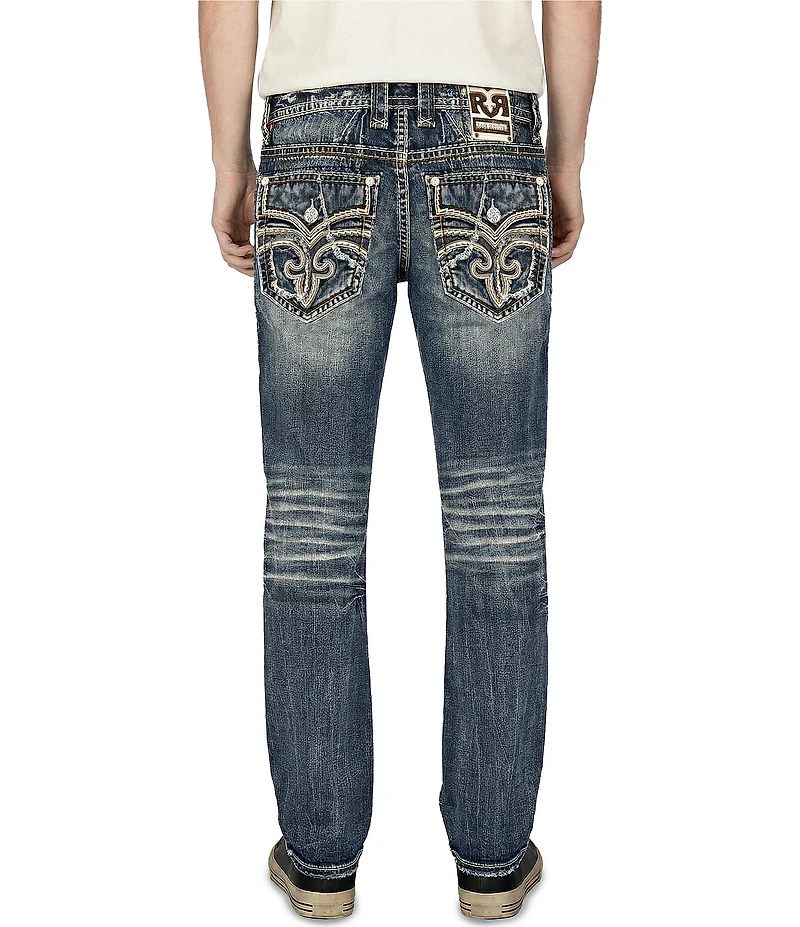 Rock Revival Andrew 32#double; Inseam Bootcut Jeans