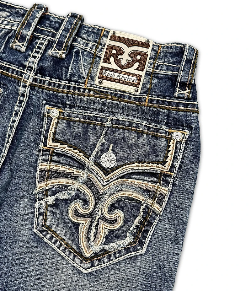 Rock Revival Andrew 32#double; Inseam Bootcut Jeans