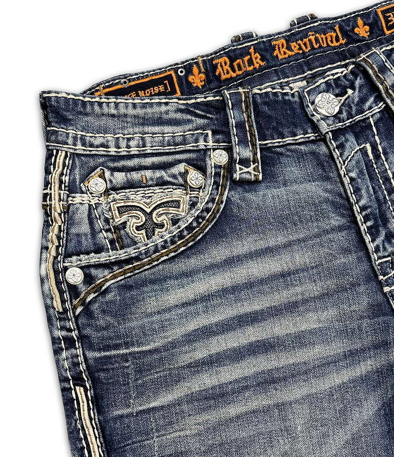 Rock Revival Andrew 32#double; Inseam Bootcut Jeans
