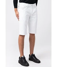 Rock Revival Arther Fleur-De-Lis Embroidered-Pocket 13#double; Inseam Shorts